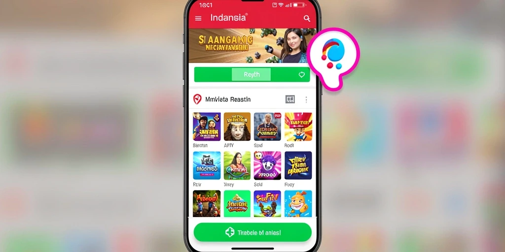 Screenshot memperlihatkan sistem peningkatan karakter yang menarik.