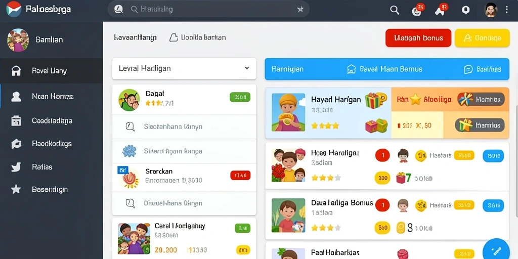 Screenshot level menantang yang siap untuk dijelajahi.