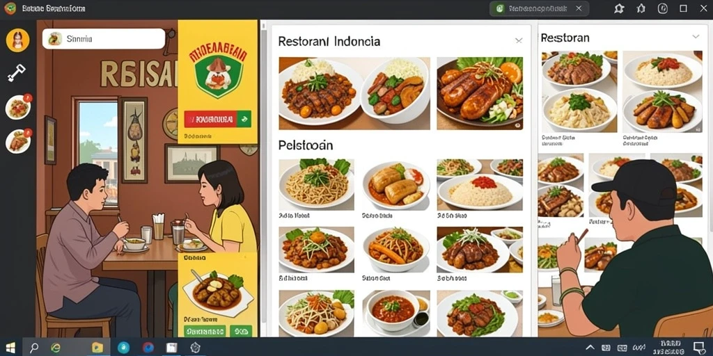 Karakter yang dapat diupgrade dengan berbagai skill.