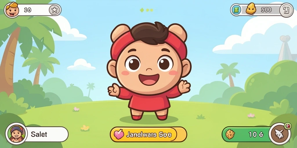 Karakter unik yang dapat dimainkan dengan kemampuan berbeda.