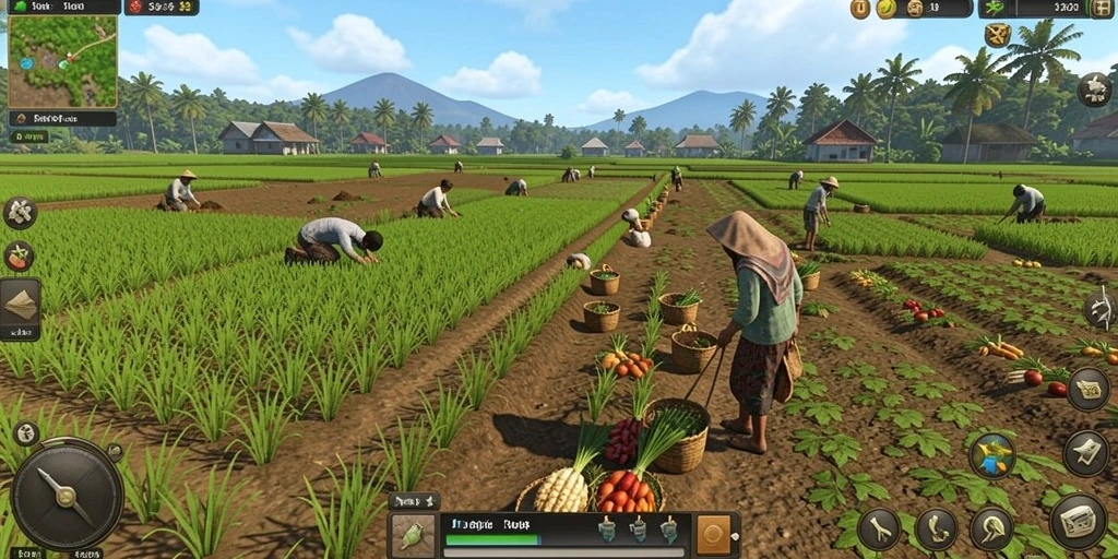 Gameplay yang dinamis dan penuh tantangan setiap level.