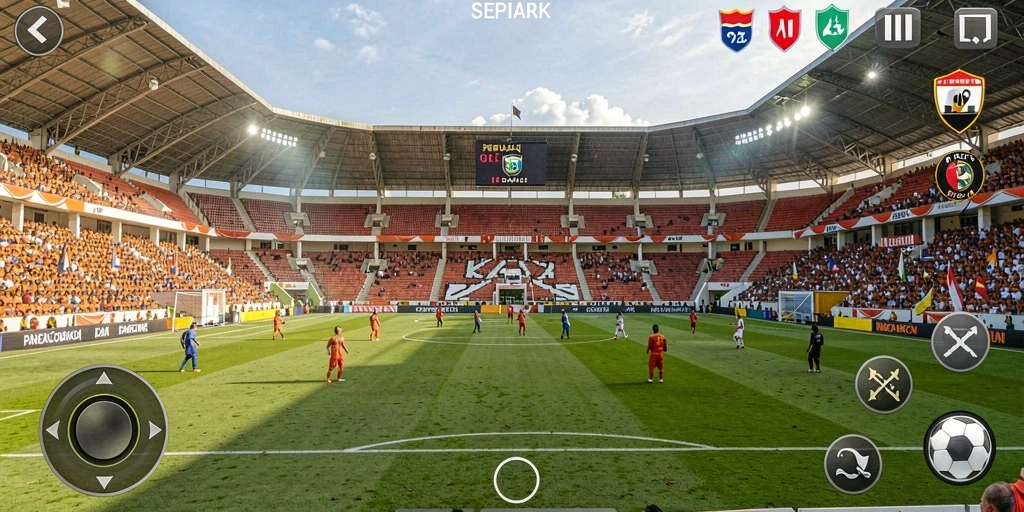 Fitur multiplayer yang memungkinkan bermain dengan teman.