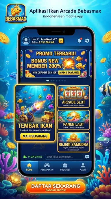 bebasmax — layar beranda